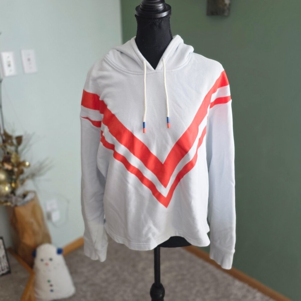 Tory Sport Light Blue And Red Hoodie Size M